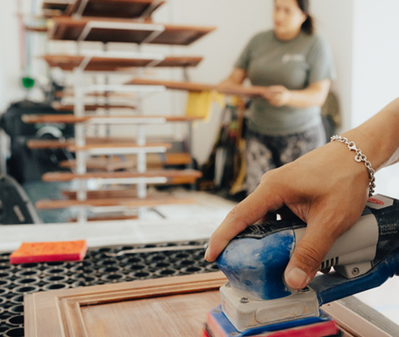 Cabinet Painting 5 cabinet mobile